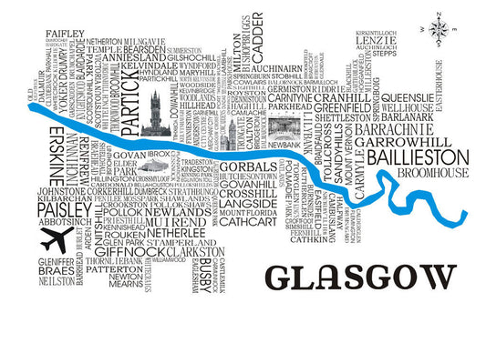 Glasgow Word Map