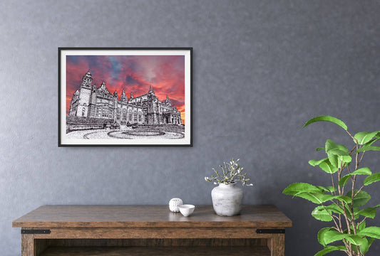 Kelvingrove art gallery & museum print