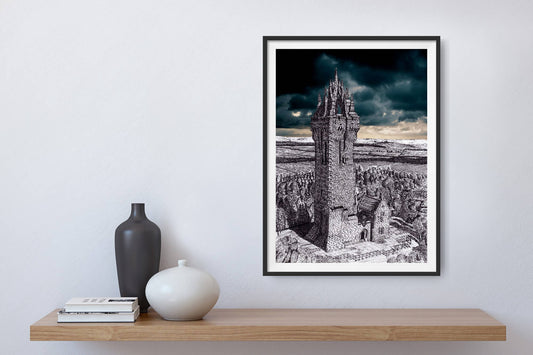 Wallace Monument print