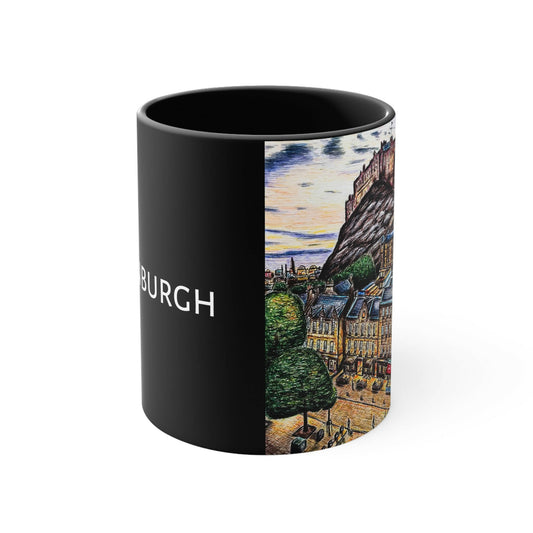 Ceramic 11oZ Edinburgh Mug- Grass-market design