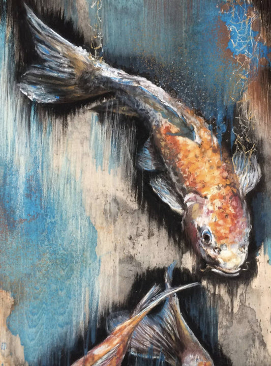 Koi 01 Unframed A4 Giclee Print