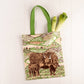 Highland Cow Love Shopper Tote Bag