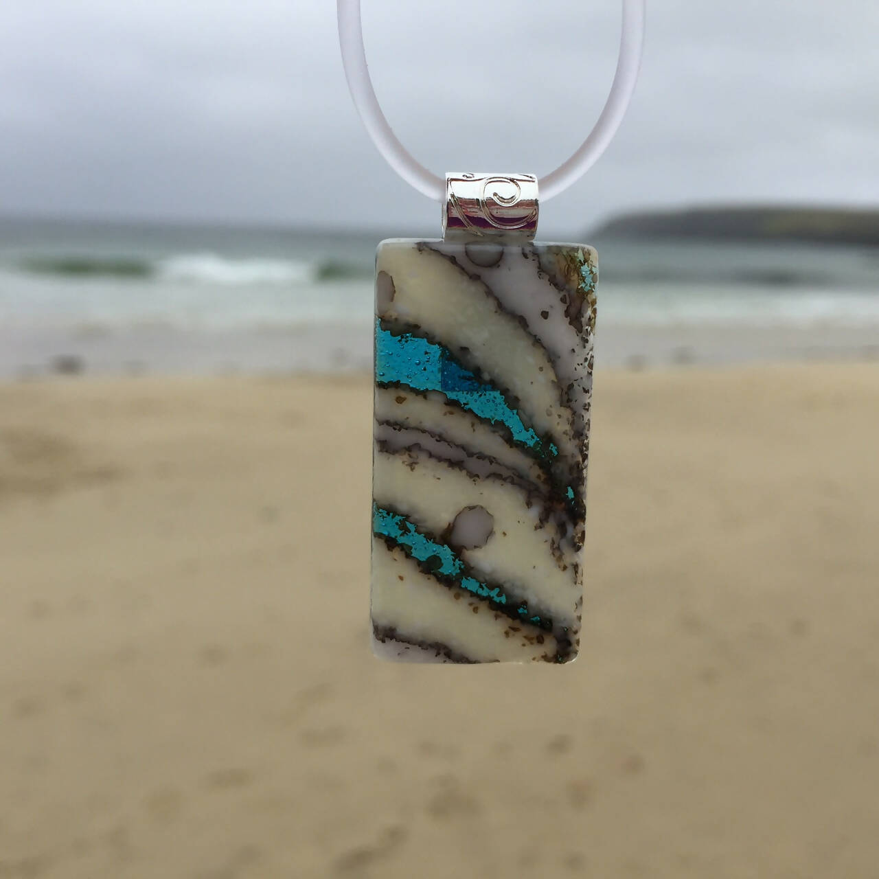 Hebridean Pendant - Turquoise