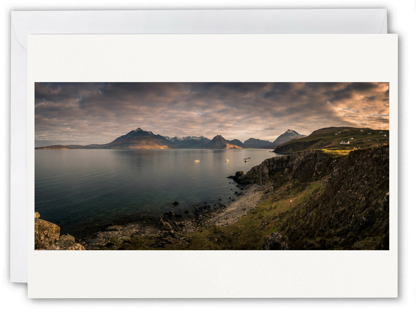 Cuillins & Elgol, Isle of Skye - Scotland Greeting Card - Blank Inside
