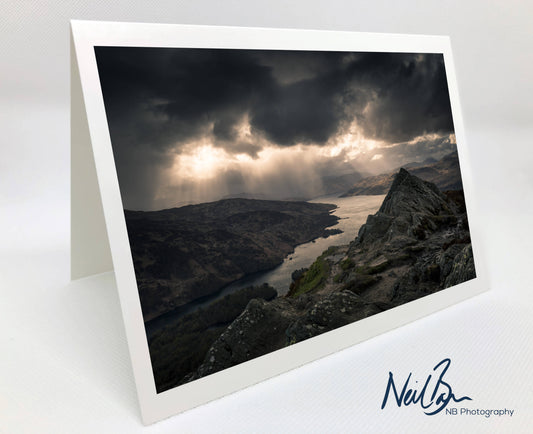 Ben A'an & Loch Katrine - Scotland Greeting Card - Blank Inside