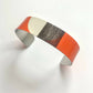 Balance Narrow Cuff Bracelet (Orange)