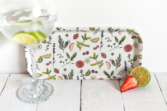 Gin Garnish Botanicals Snack Tray