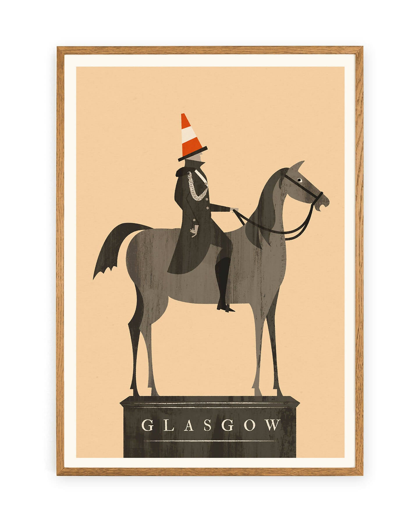 Duke of Wellington Glasgow Art Print Scottish Design Exchange