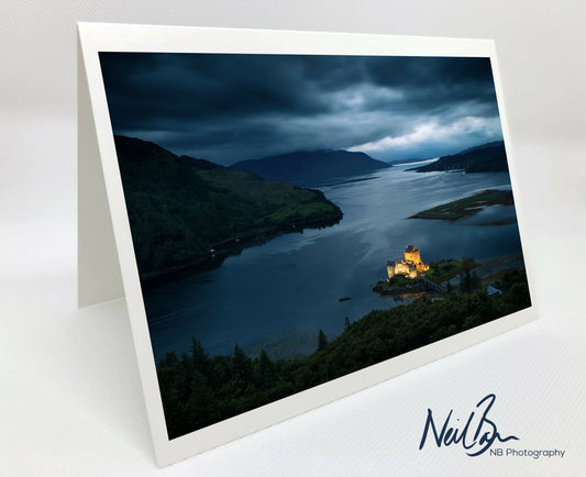 Eilean Donan Castle, Dornie - Scotland Greeting Card - Blank Inside