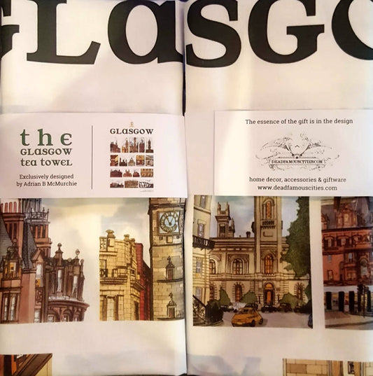Glasgow Tea Towel
