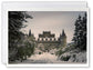Inveraray Castle in the snow - Scotland Greeting Card - Blank Inside
