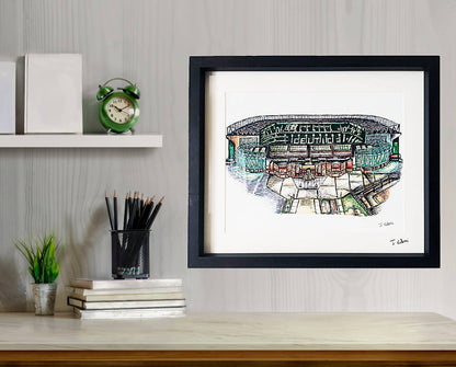 Glasgow Celtic FC, Parkhead Framed Art Print