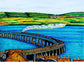 Tay Rail Bridge, Fife framed/ unframed art print