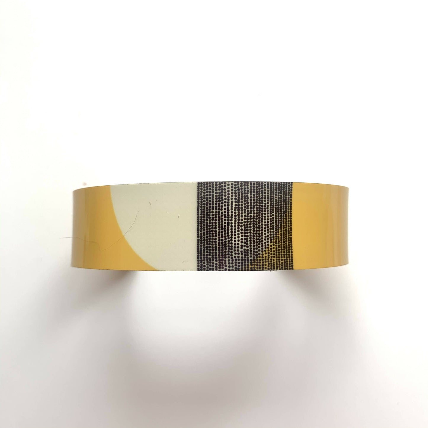 Balance Narrow Cuff Bracelet (Mustard)
