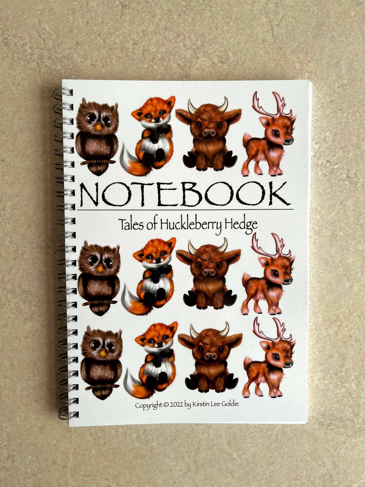 Huckleberry Hedge Row - Notebook