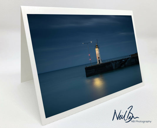 Chalmers Lighthouse, Anstruther - Scotland Greeting Card - Blank Inside