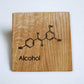 The BEST Molecules coaster set