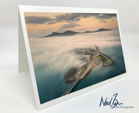 Kyle of Tongue Causeway, Sutherland - Scotland Greeting Card - Blank Inside