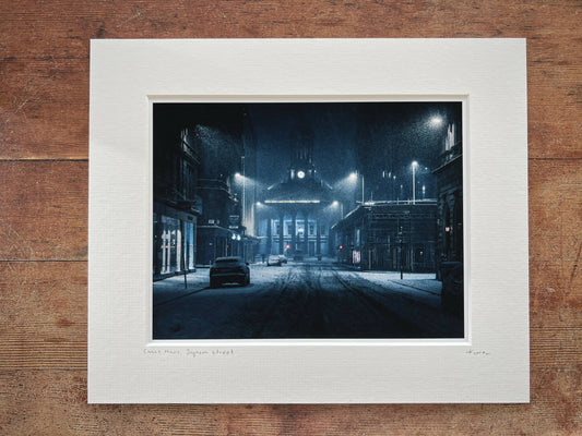 A Cold and Chilly night in Glasgow