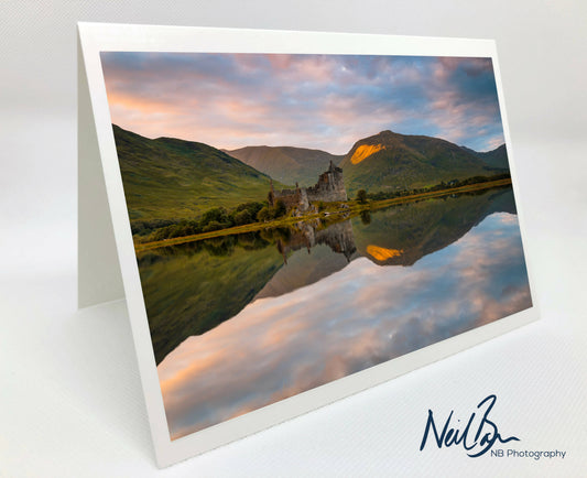 Kilchurn Castle, Lochawe - Scotland Greeting Card - Blank Inside