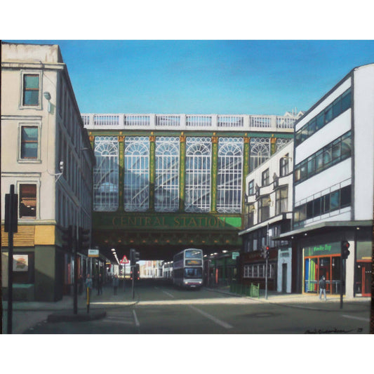 Glasgow Central Station. Art Print.