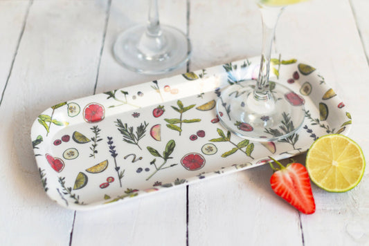 Gin Garnish Botanicals Snack Tray