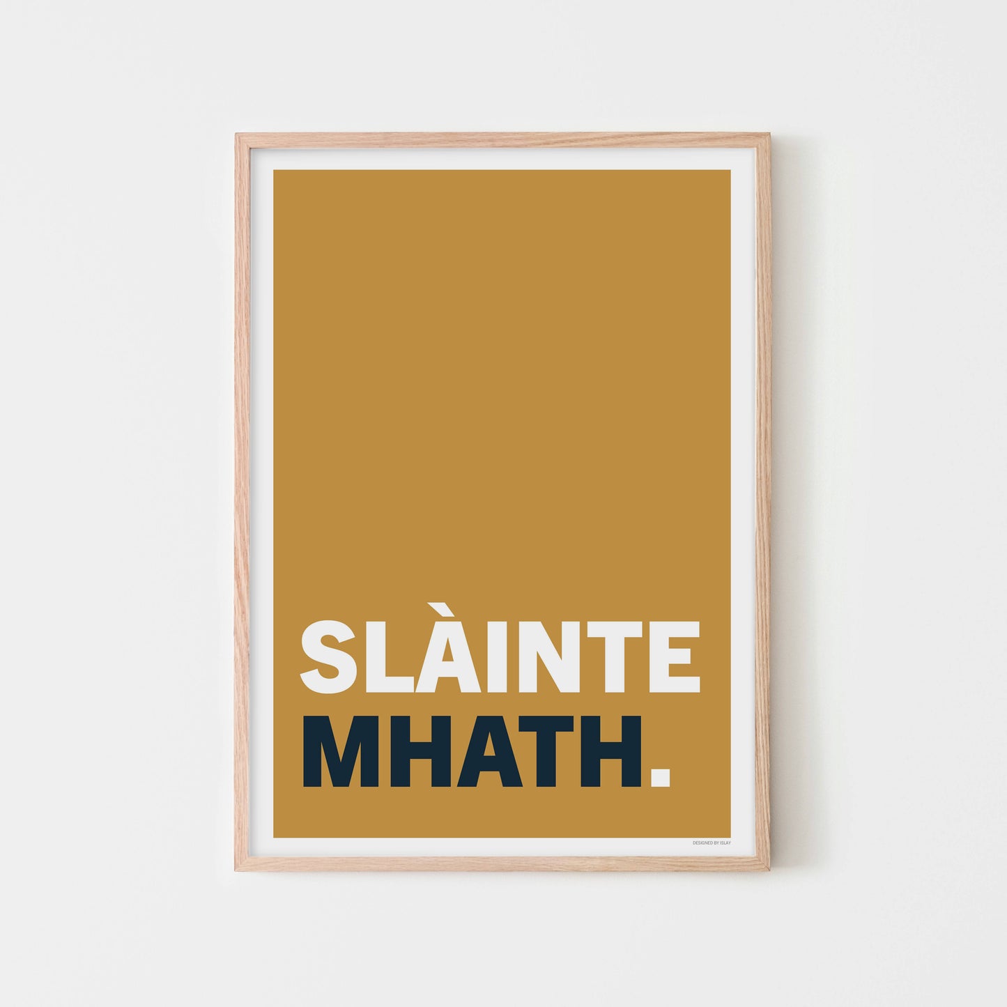 'Slàinte Mhath' Print