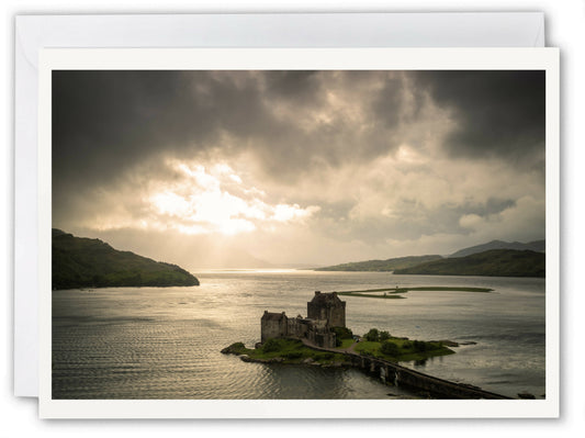 Eilean Donan Castle, Dornie - Scotland Greeting Card - Blank Inside