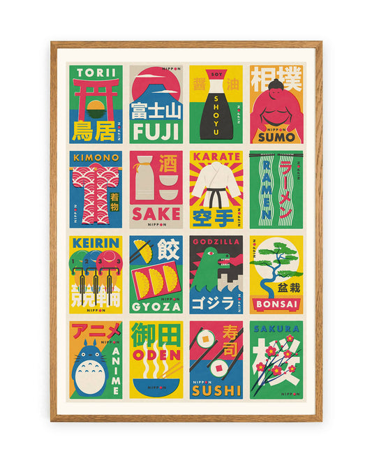 Jap 16 Framed