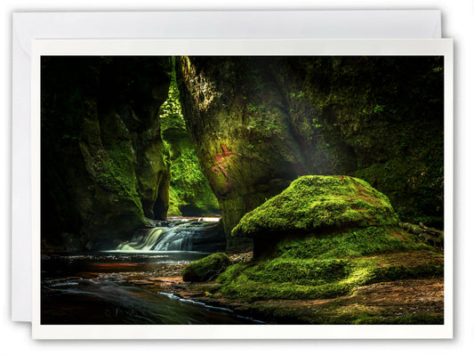 The Devil's Pulpit - Scotland Greeting Card - Blank Inside