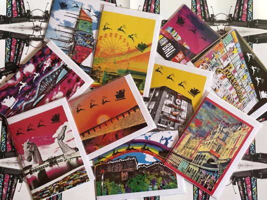 Around Scotland Christmas Cards (Pack of 10)