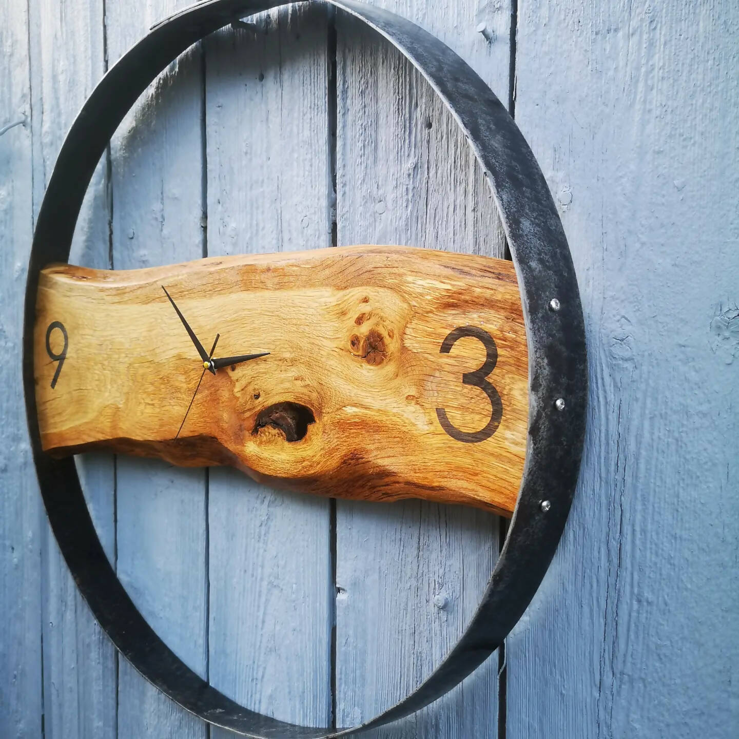 Whisky Barrel Hoop Wall Clocks Scottish Design Exchange