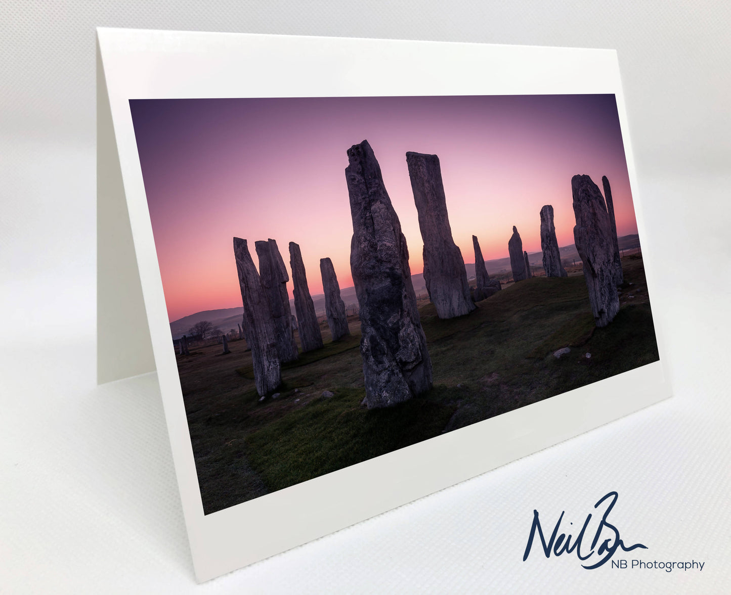 Callanish Stones Isle of Lewis - Scotland Greeting Card - Blank Inside