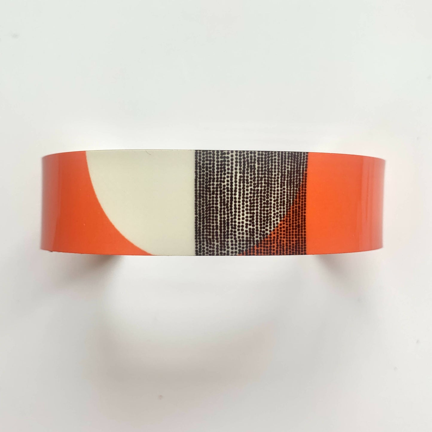Balance Narrow Cuff Bracelet (Orange)