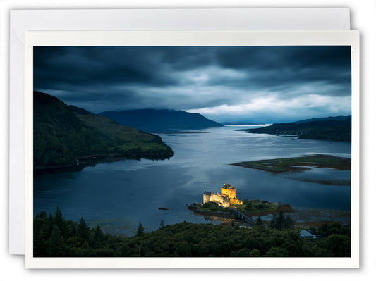 Eilean Donan Castle, Dornie - Scotland Greeting Card - Blank Inside