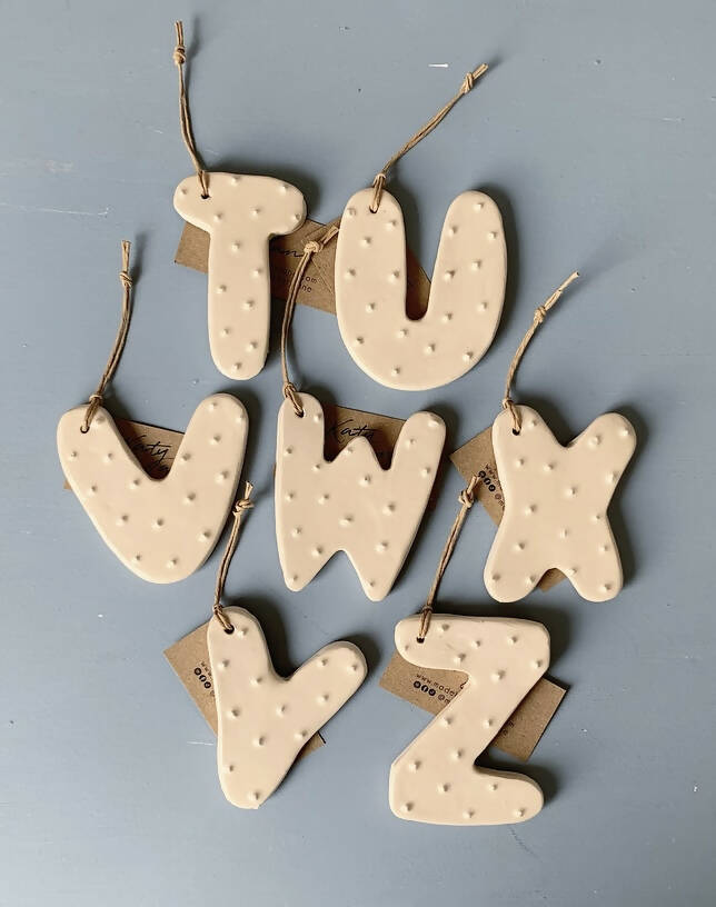 Letter Christmas Tag