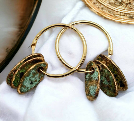 9K Gold Found Beneath Hoops