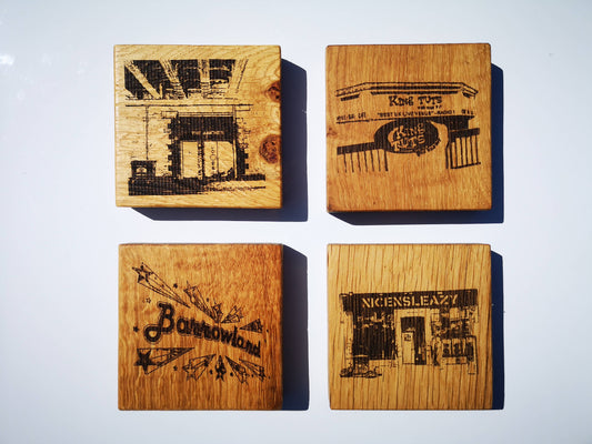 Glasgow Gig Coaster Set