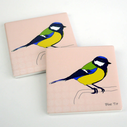 Garden Birds Ceramic Coasters