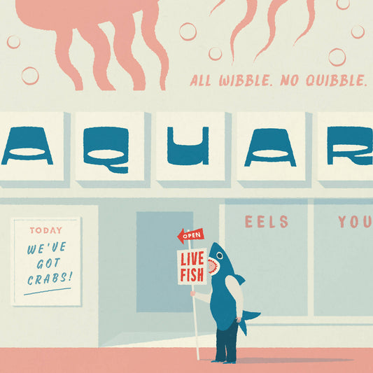 Gills Gills Gills Aquarium Art Print