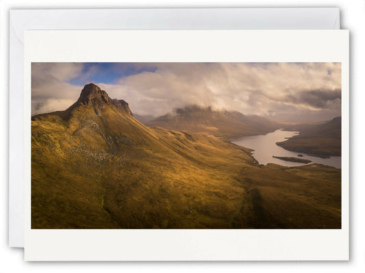 Stac Pollaidh, Inverpolly - Scotland Greeting Card - Blank Inside