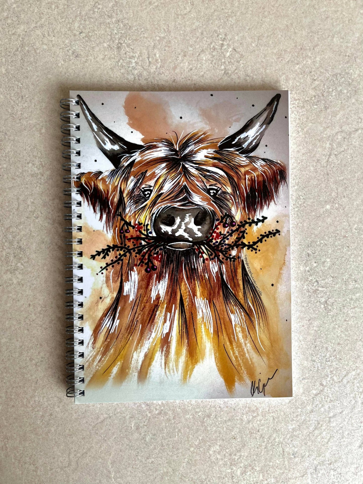 Berry Cow - Notebook