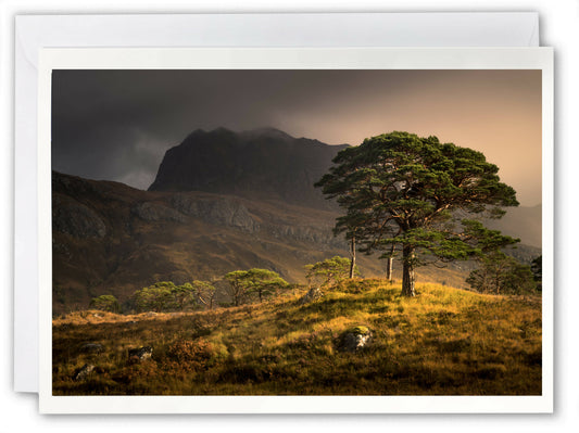 Slioch, Wester Ross - Scotland Greeting Card - Blank Inside
