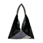 Origami Shoulder Bag - Black Velvet