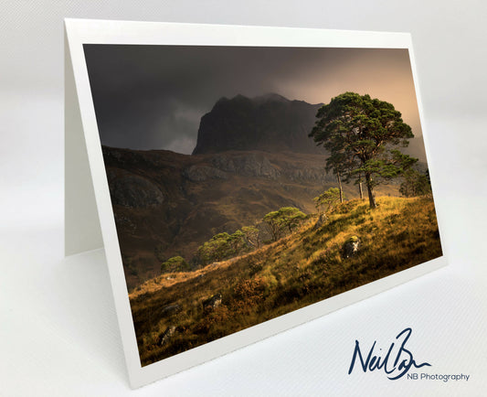 Slioch, Wester Ross - Scotland Greeting Card - Blank Inside