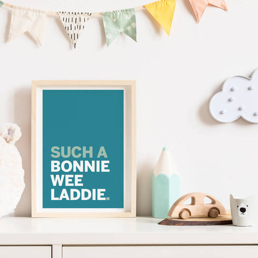 'Bonnie Wee Laddie' Print