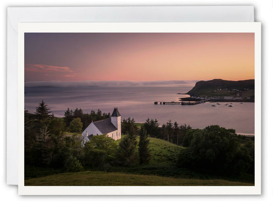 Uig, Isle of Skye - Scotland Greeting Card - Blank Inside