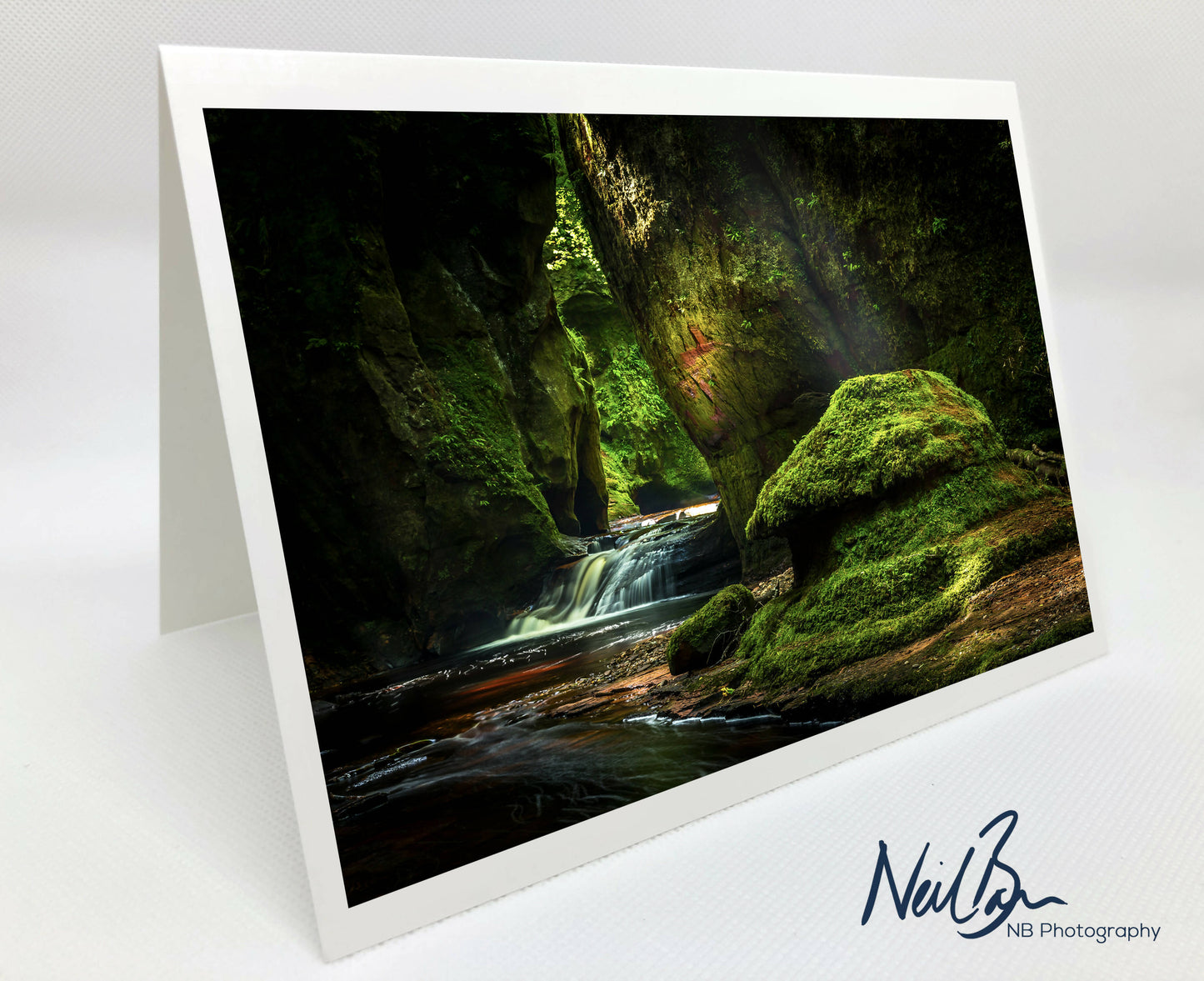The Devil's Pulpit - Scotland Greeting Card - Blank Inside