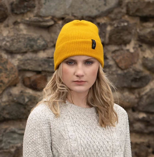 Unisex Ribbed lambswool Hat, 5 colours