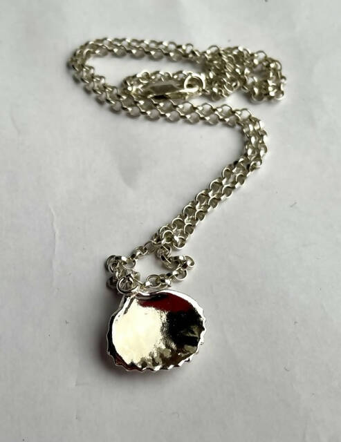 Fine silver shell pendant – Scottish Design Exchange
